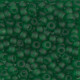 Miyuki seed beads 6/0 - Matted transparent green 6-146F